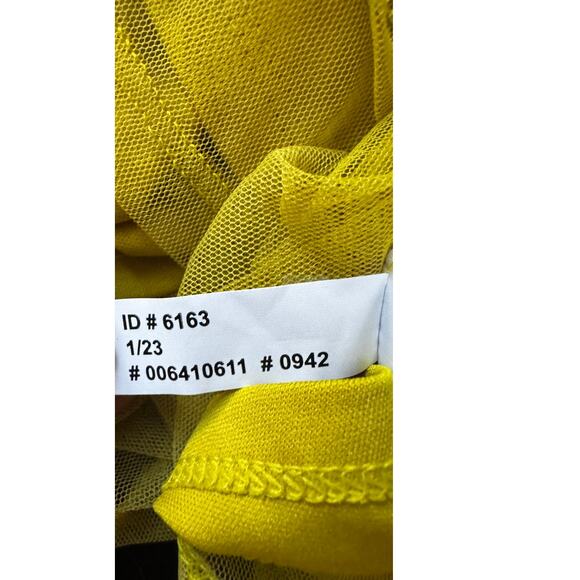 Express Babydoll Tank Top – Chartreuse Yellow – NWT – Size Small - Picture 5 of 6